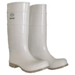 16-Inch Waterproof White Boot, Size 12