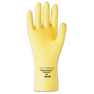 Ansell Technicians Gloves, Natural Latex/Neoprene Blend, Natural, 7, 103140