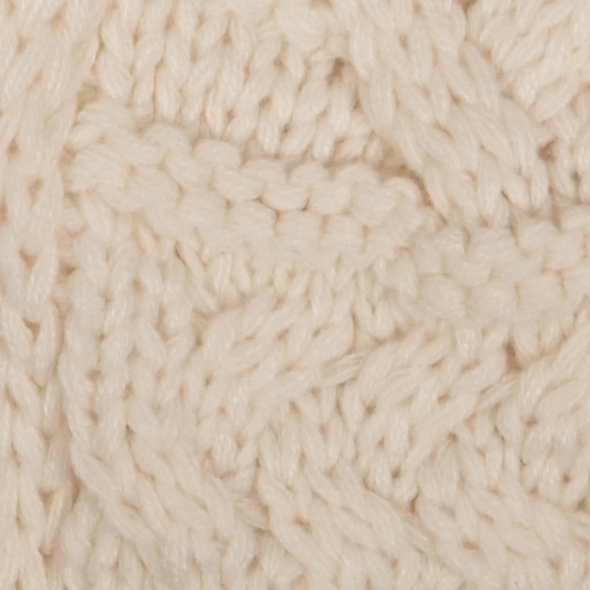 Aran Cable Knit Classic Scarf