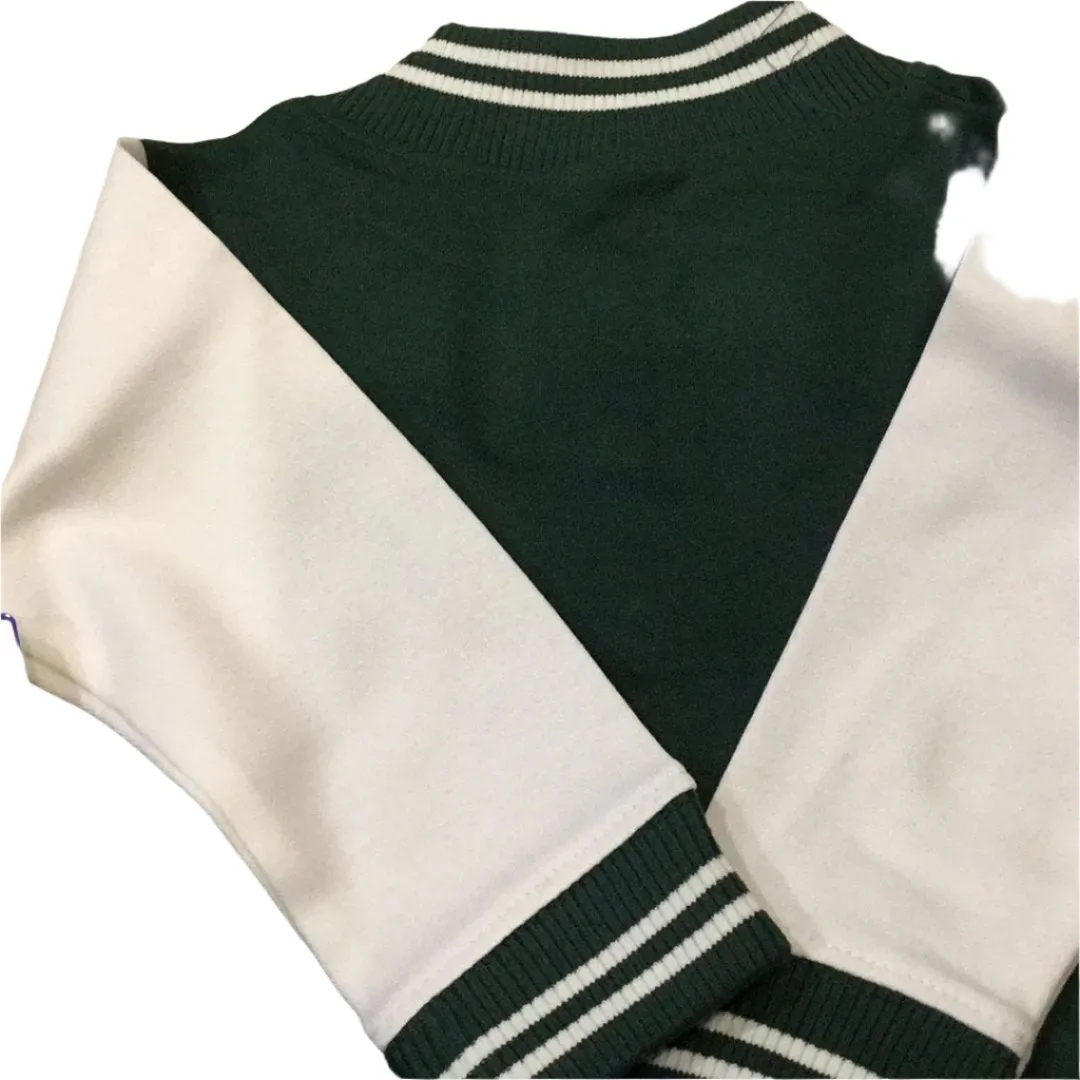 Baylor University-Children's Varsity Jackets, Bibs, Hair Knots, Cheer Dresses (Baylor Bears)