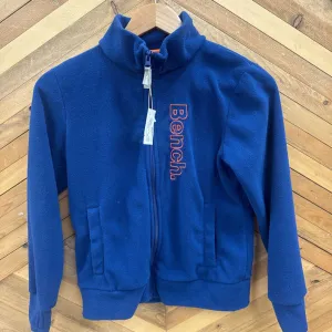 Bench - full zip fleece : Blue -children-9/10Y