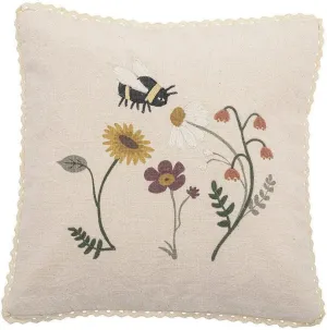 Bloomingville MINI Tibbe Cushion, Nature, Cotton