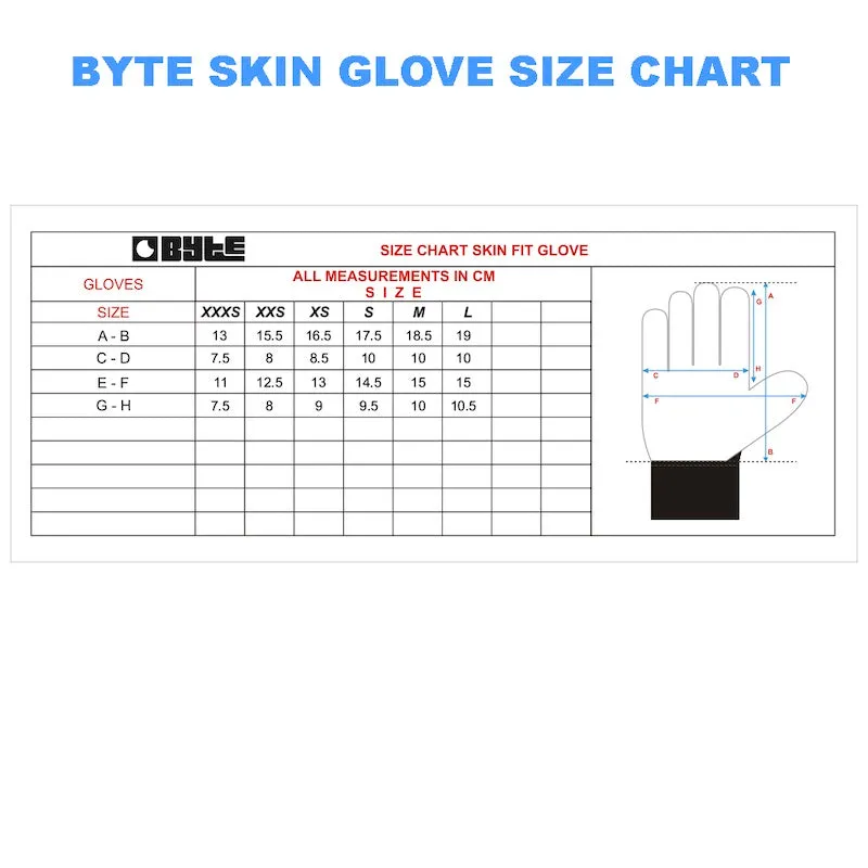 BYTE SKIN GLOVES NAVY