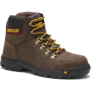 CAT Men's Outline Steel Toe Work Book - Brown - P90803