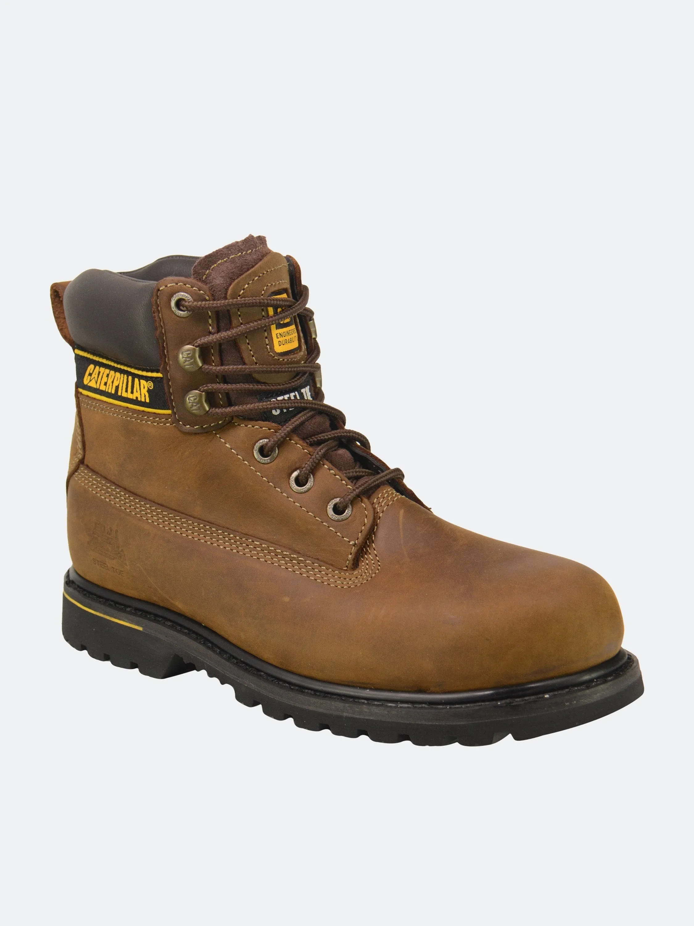 Caterpillar Men's Holton Steel Toe S3 HRO SRC Work Boot