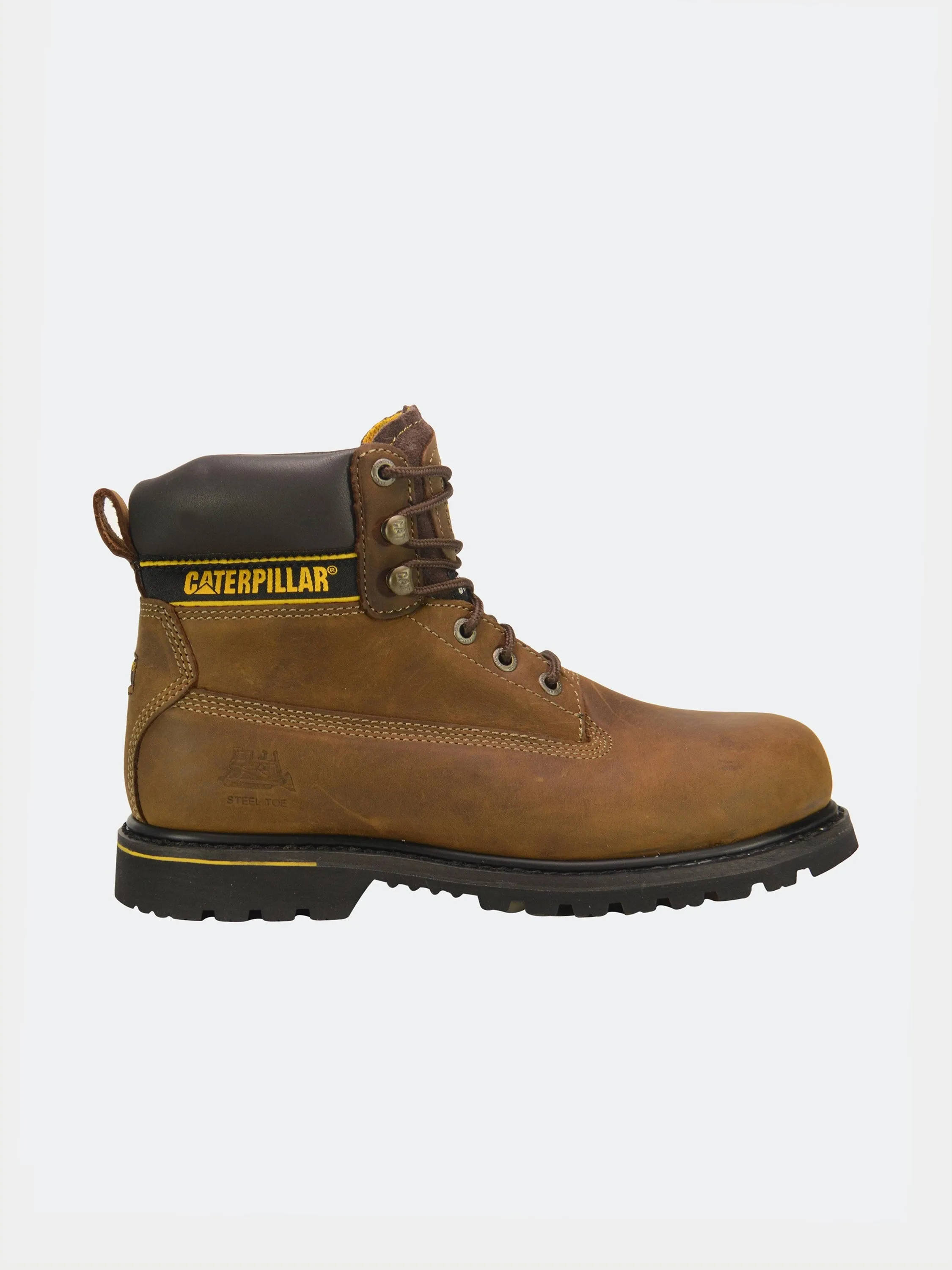 Caterpillar Men's Holton Steel Toe S3 HRO SRC Work Boot