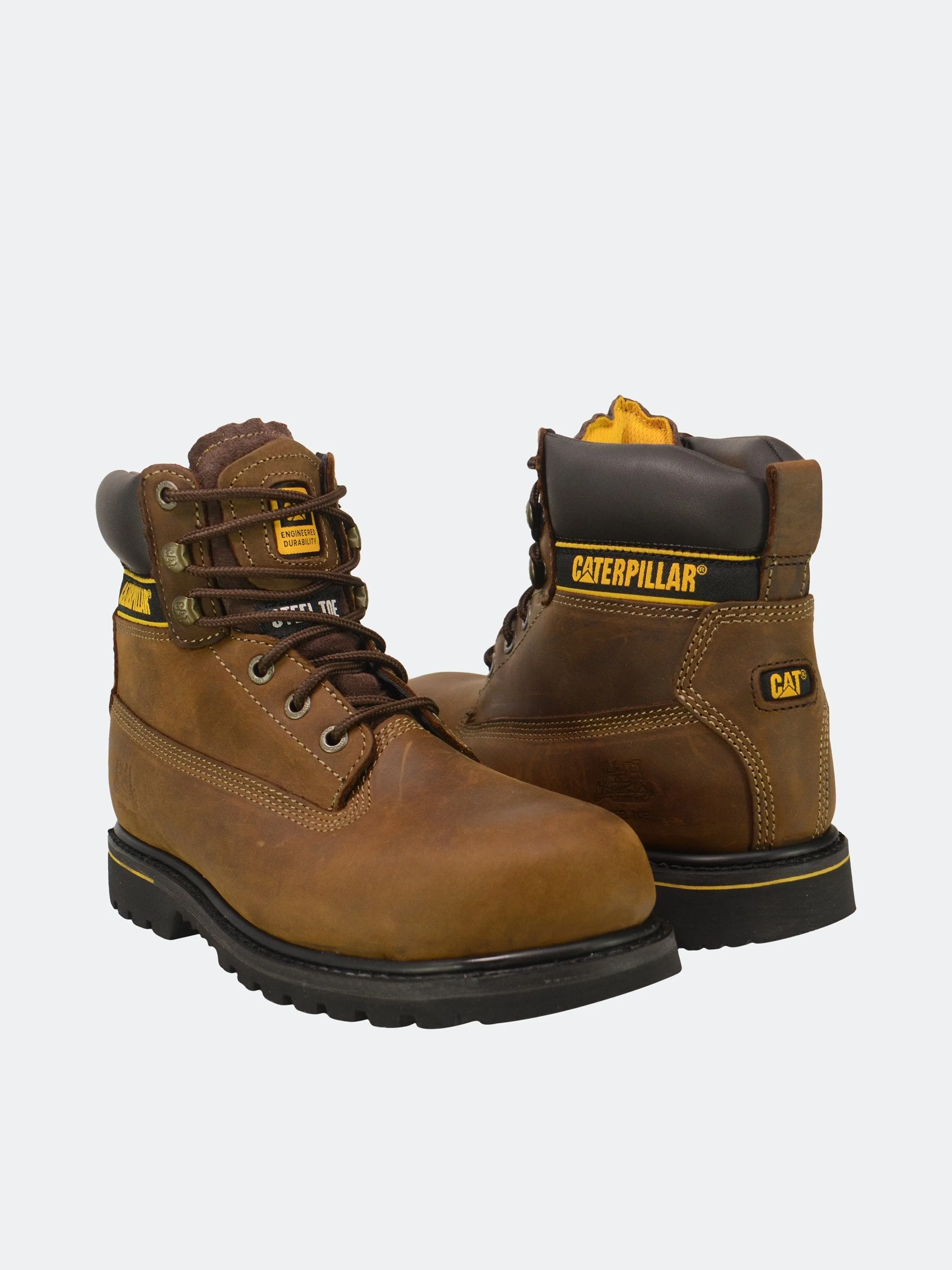 Caterpillar Men's Holton Steel Toe S3 HRO SRC Work Boot