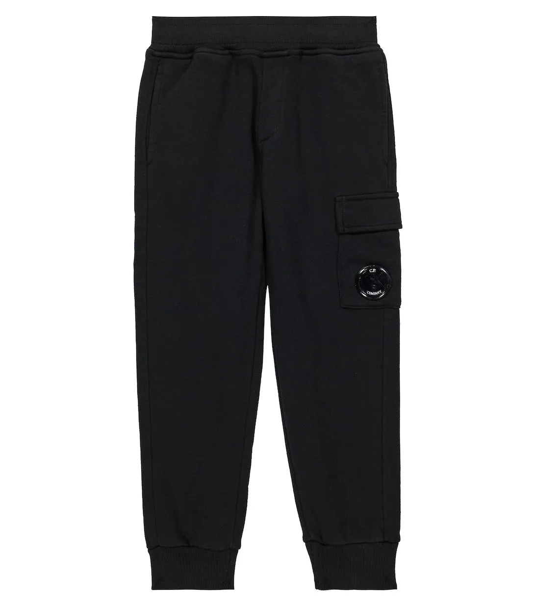 Ccotton fleece sweatpants. COMPANY KIDS, black