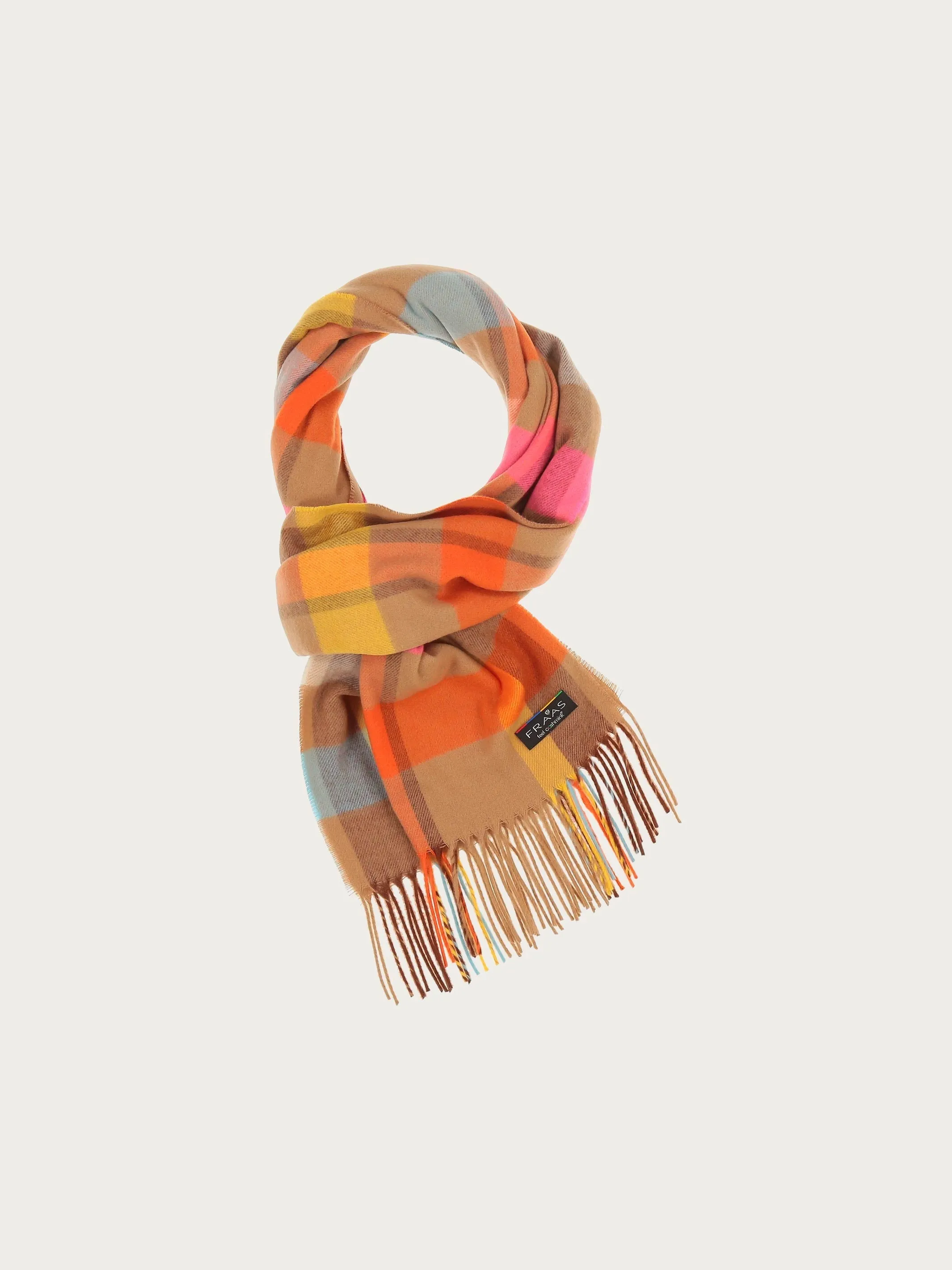 Check Plaid Cashmink Scarf