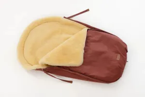 Children's Sheepskin Envelope (Marsala)