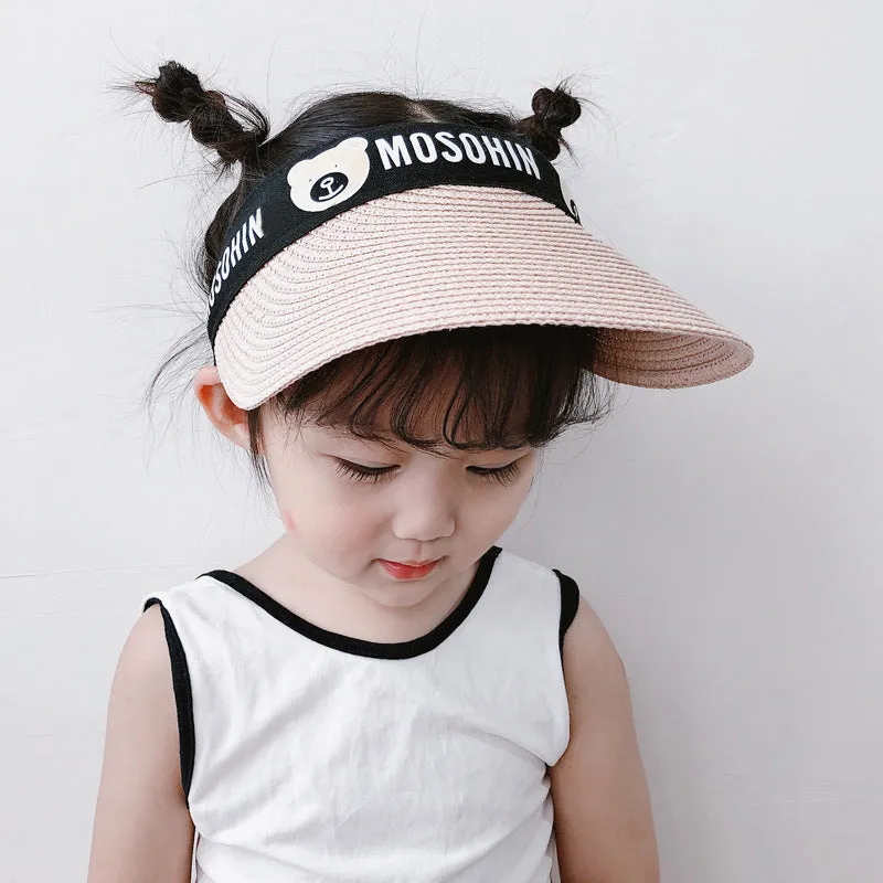 Children's sun protection hat summer new sun hat cute outdoor sun hat fashion baby sun protection hat