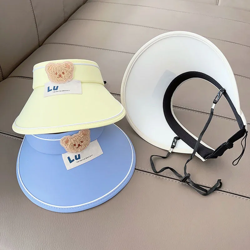 Children's sun protection hat summer new sun hat cute outdoor sun hat fashion baby sun protection hat