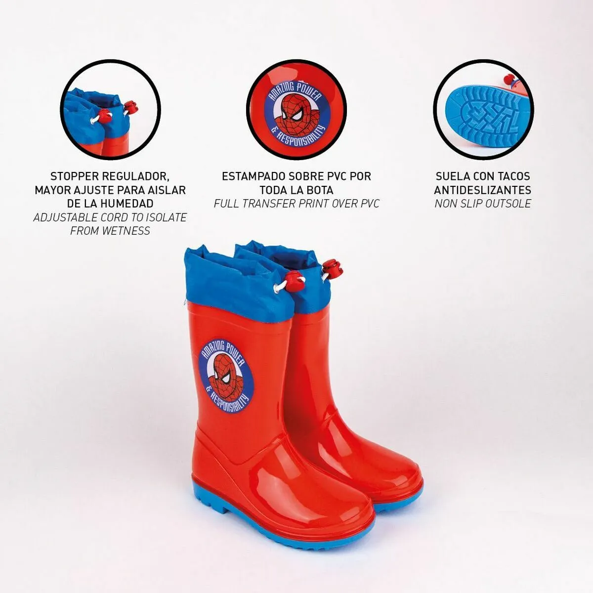 Children's Water Boots Spider-Man