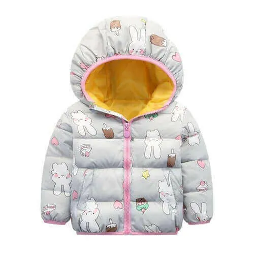 Children's Winter Down Jackets For Girls Boys