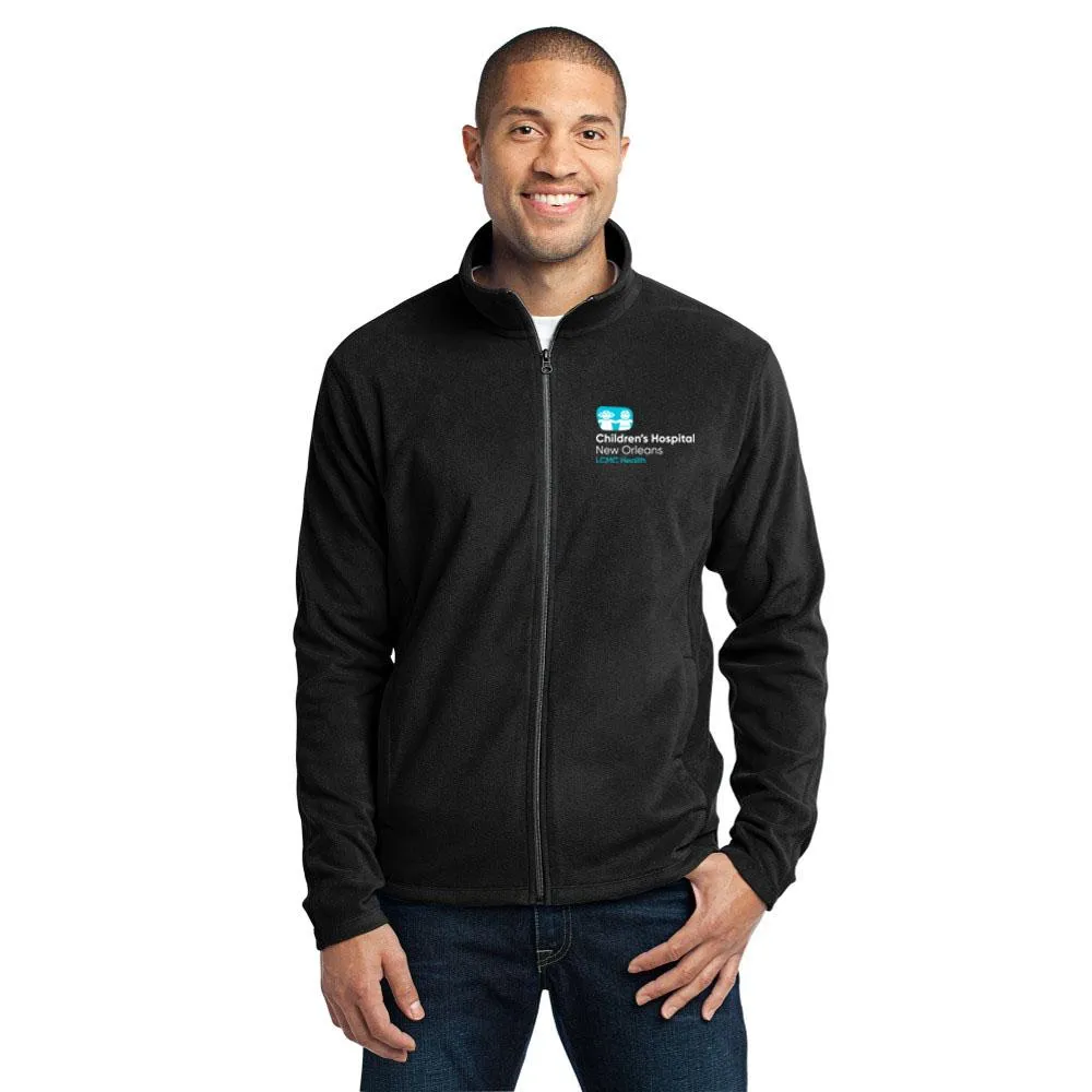 Close Out - Children's Hospital Personal Item Men's Micro Fleece Jackets with Embroidered Logo