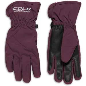 Cold Aubergine Softshell Gloves JR.