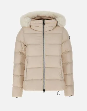 Deluxe Cream Women's Down Jacket