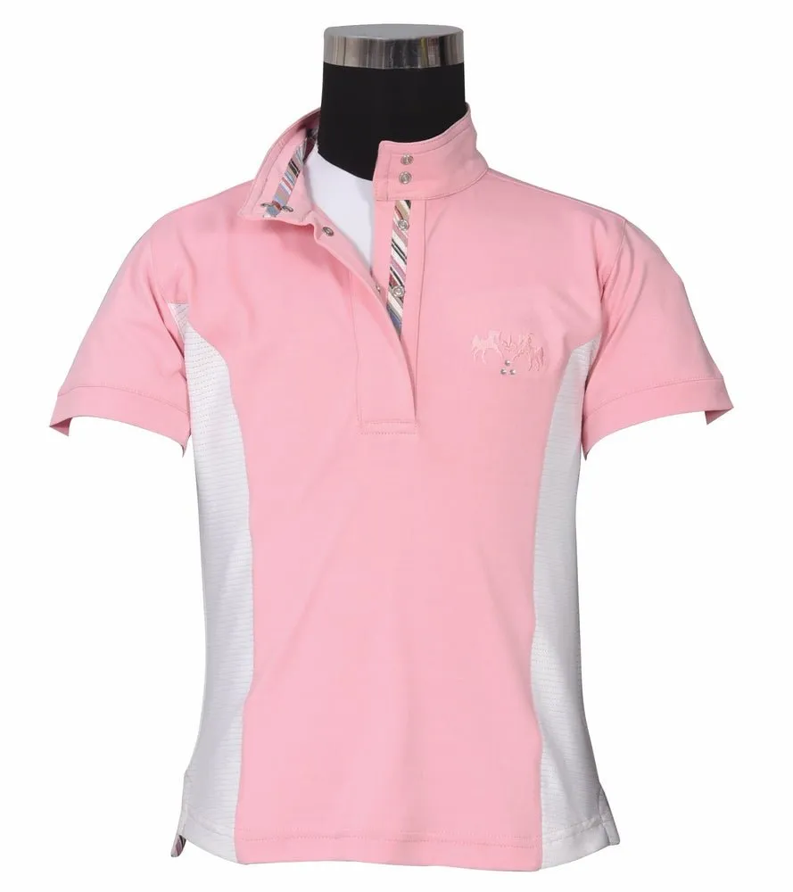 Equine Couture Children's Cara Short Sleeve Show Shirt