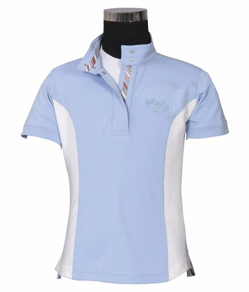 Equine Couture Children's Cara Short Sleeve Show Shirt