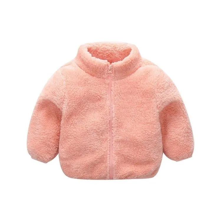 Girls' Jackets, Autumn And Winter New Children's Clothing, Children's Plush Outerwear