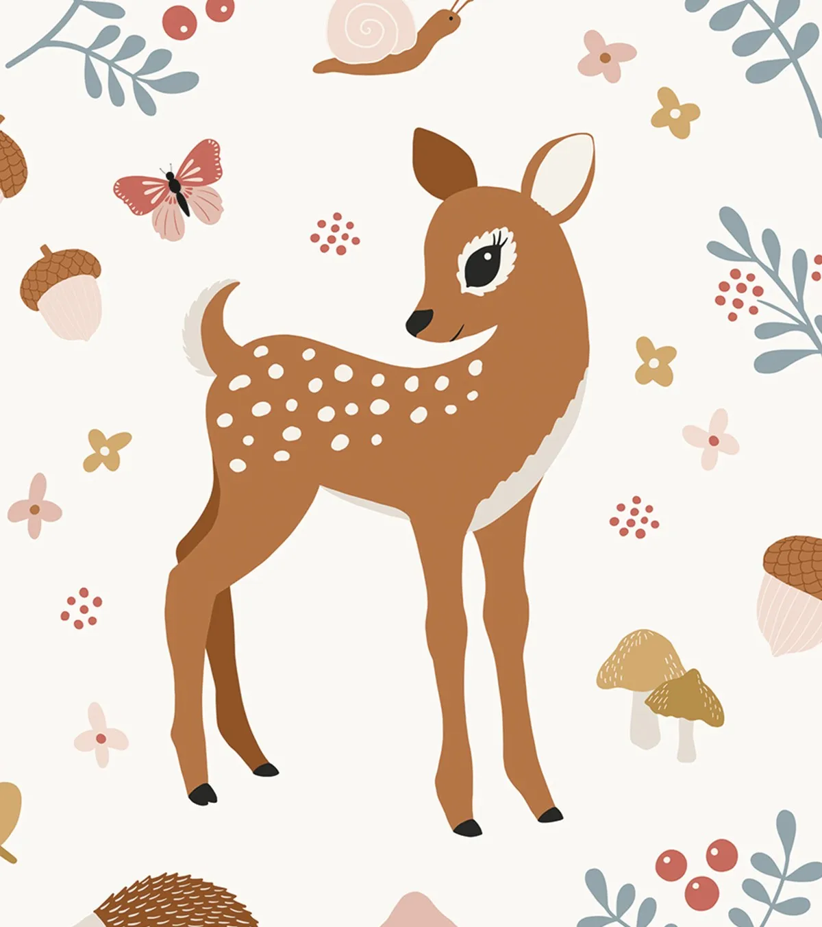 Jöro - Children's Poster - Soft Fawn