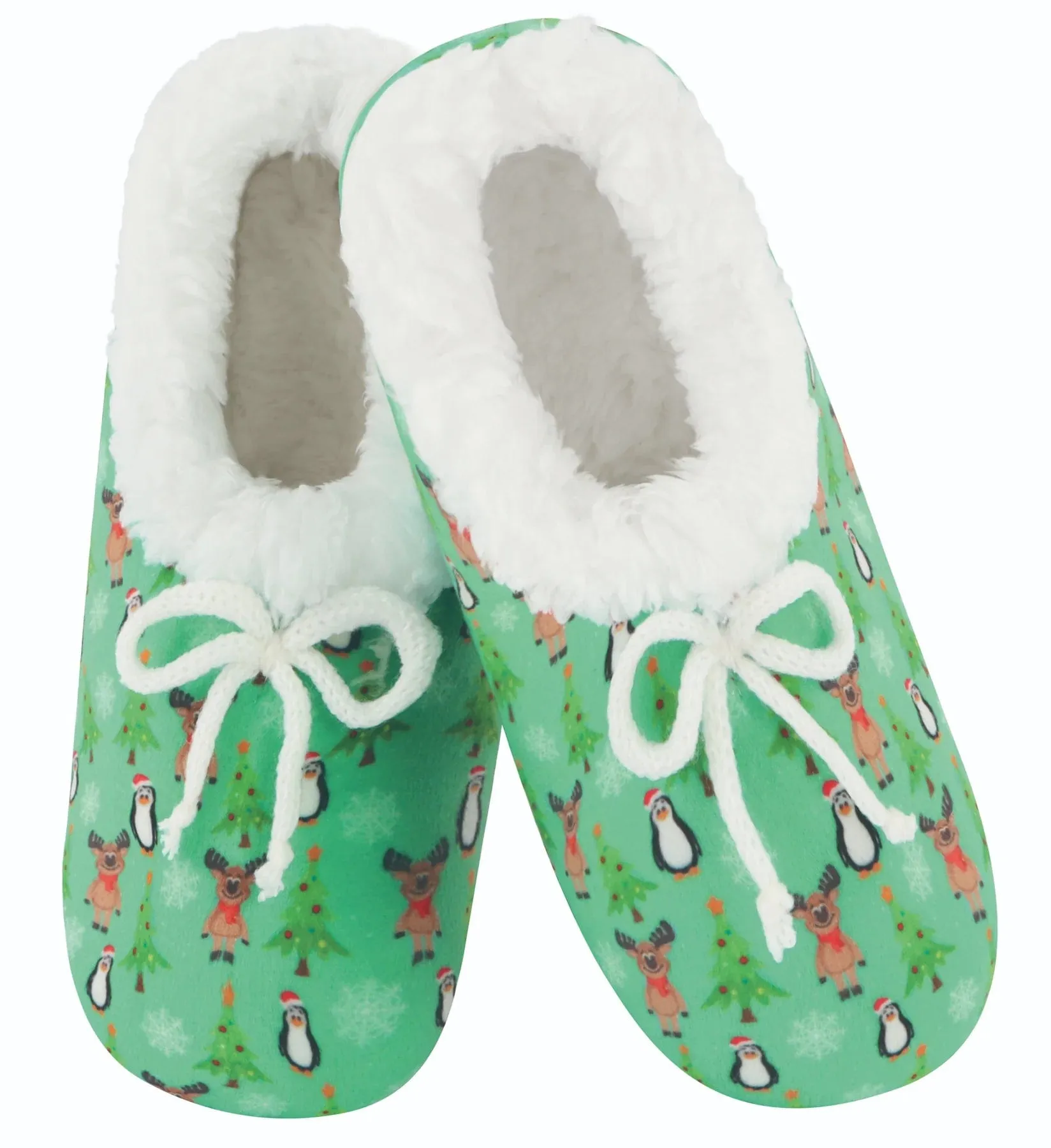 Kids Holly Jolly Snoozies Slippers