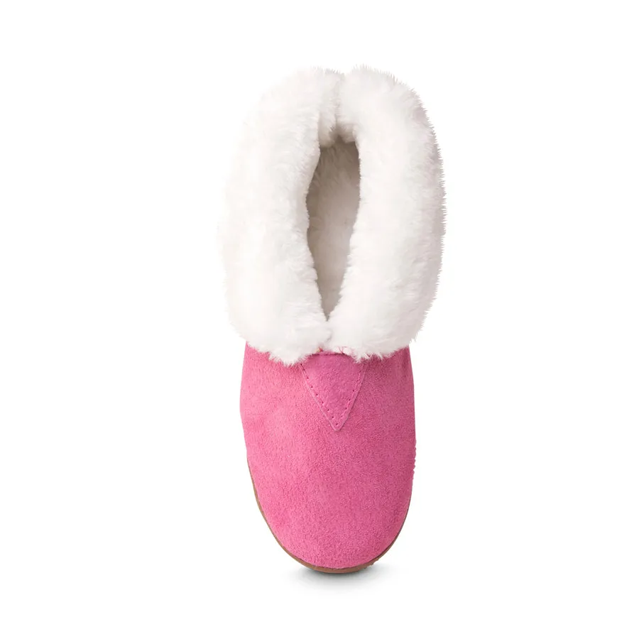 Kids Hot Pink Bootee