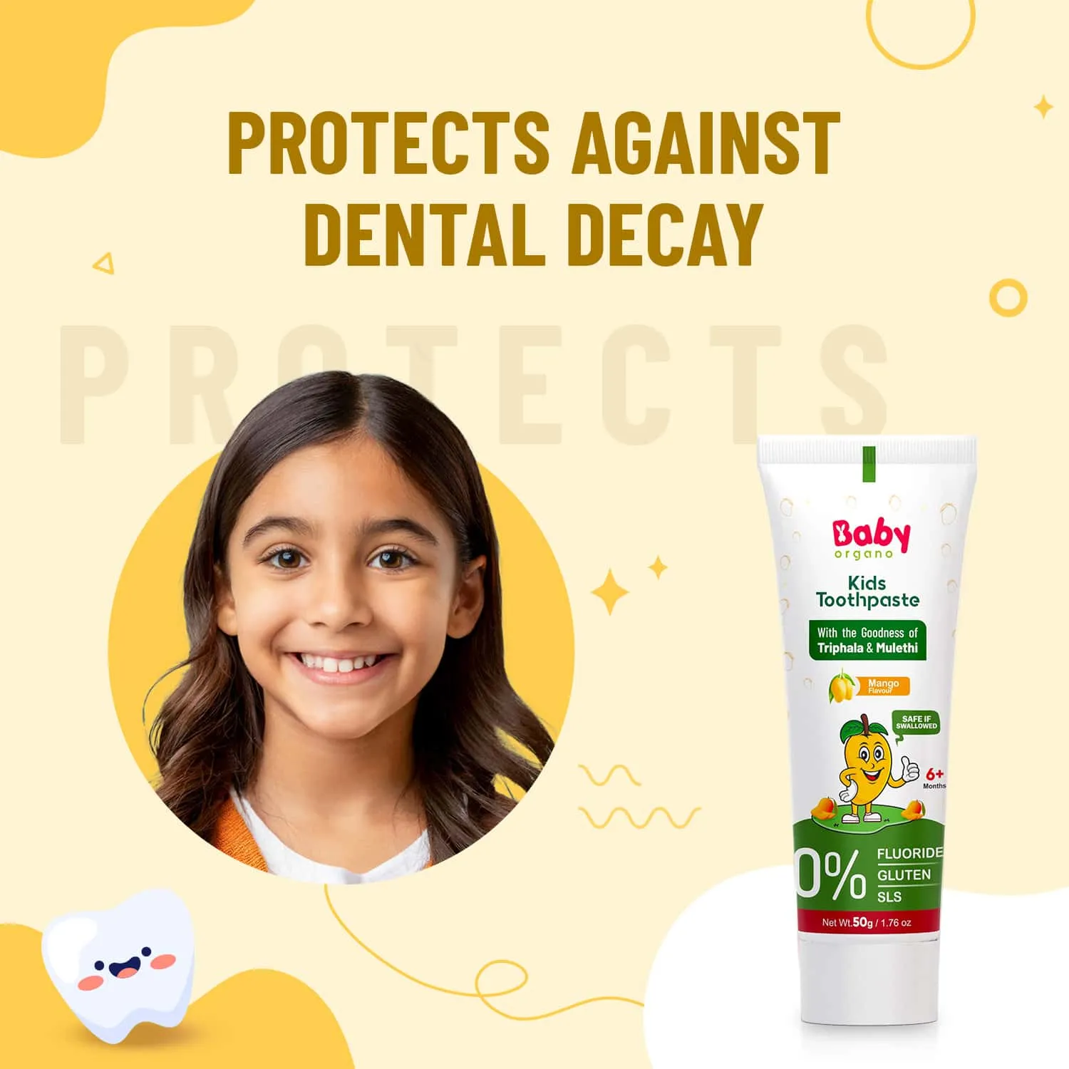 Kid's Toothpaste | Protection Against Cavities (6  Months)