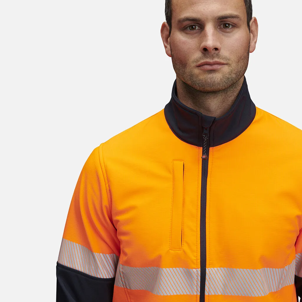 King Gee Hi-Vis Reflective Ripstop Softshell Jacket (K05002)