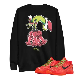 Kobe 6 Protro Reverse Grinch Championships Sweatshirt