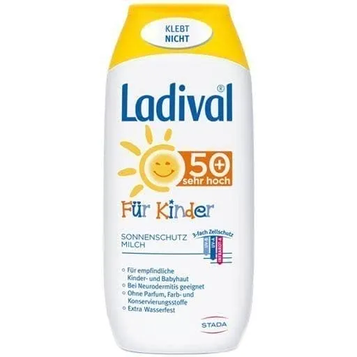 LADIVAL children's sun milk SPF 50  200 ml