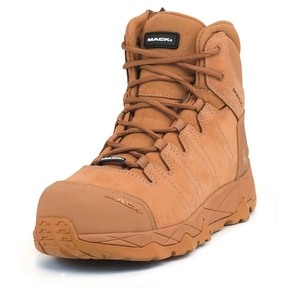 Mack Mens Octane L/Up Zip Side EH Composite Cap Boots