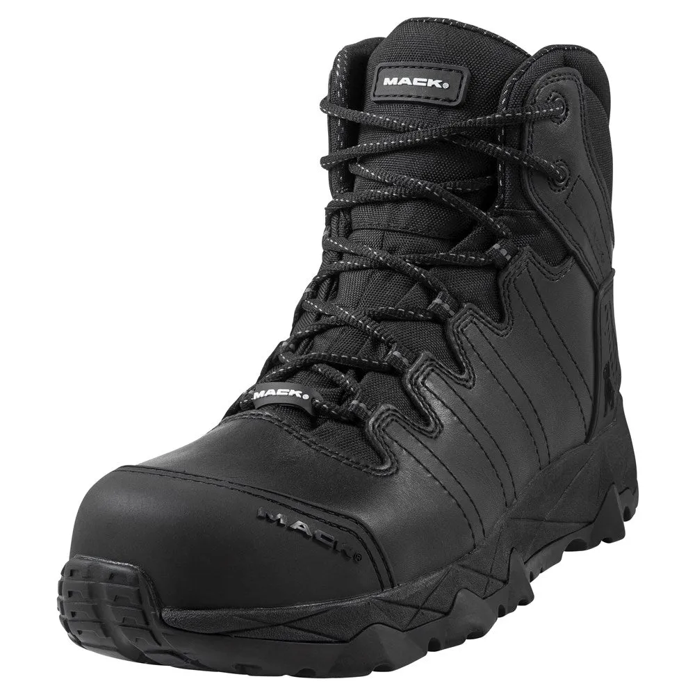 Mack Mens Octane L/Up Zip Side EH Composite Cap Boots