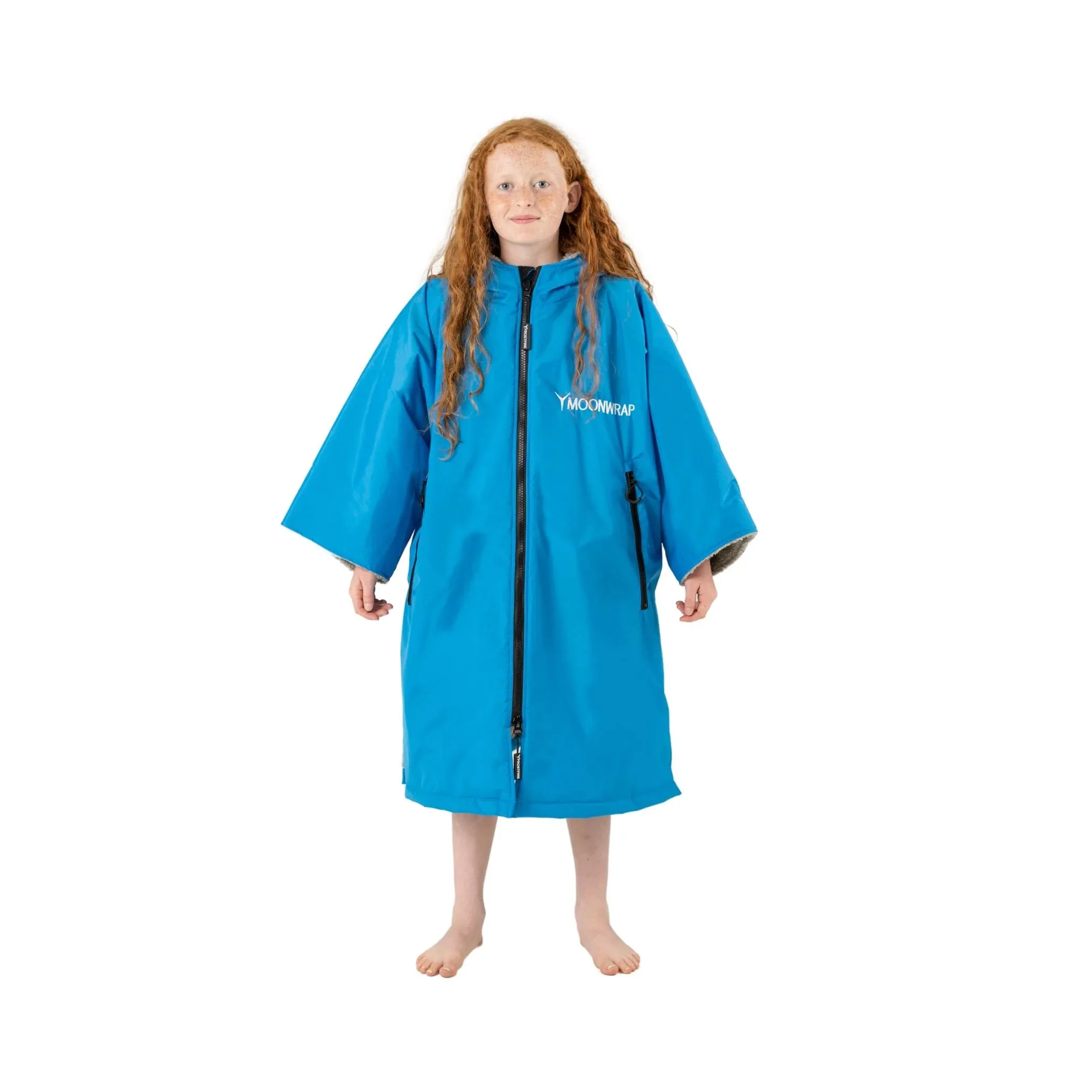 Moonwrap Kids Changing Robe Electric Blue