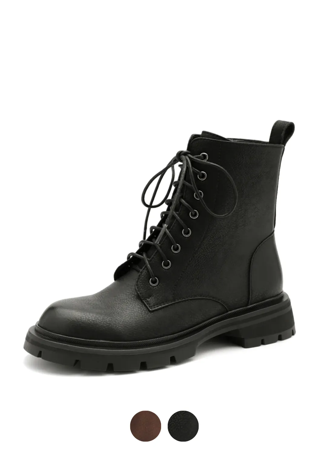 Myers Women's Leather Black Boots