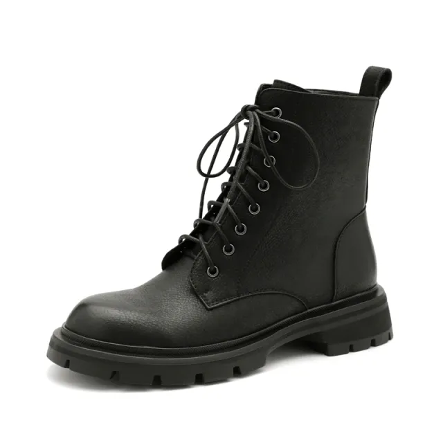 Myers Women's Leather Black Boots