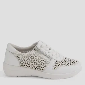 NUSE W - WHITE LEATHER