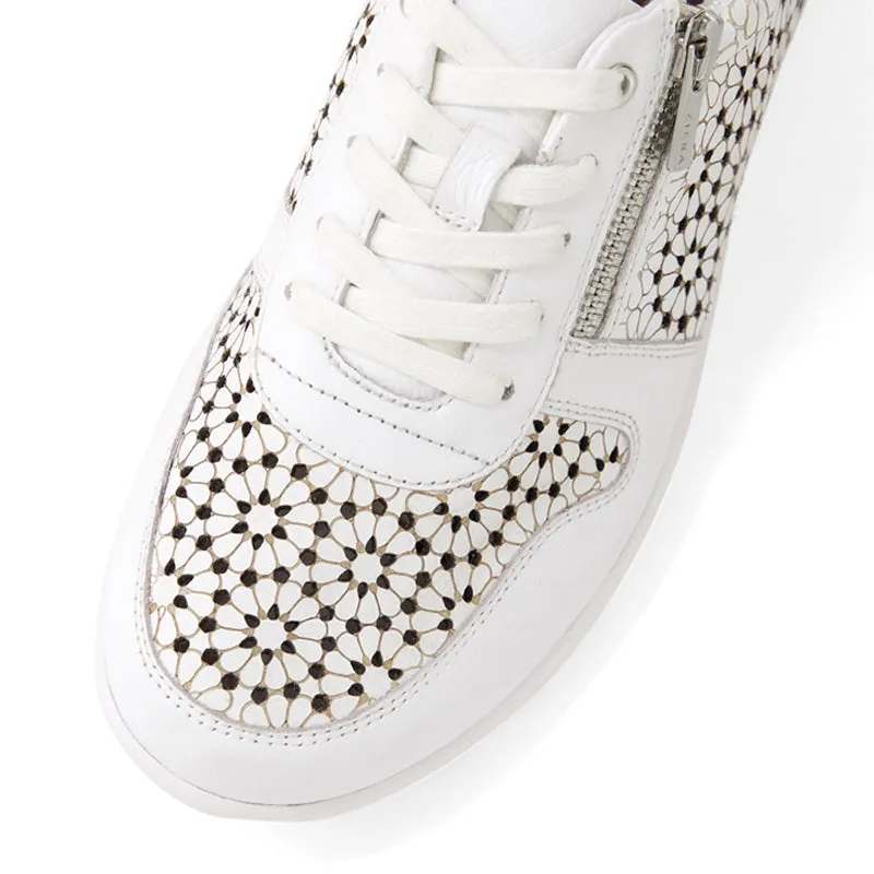 NUSE W - WHITE LEATHER