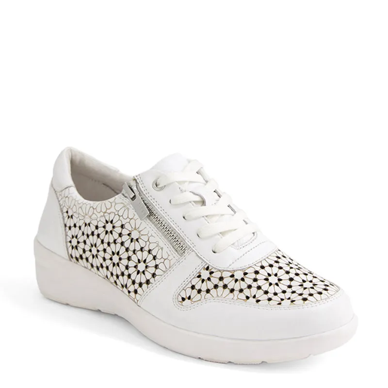 NUSE W - WHITE LEATHER