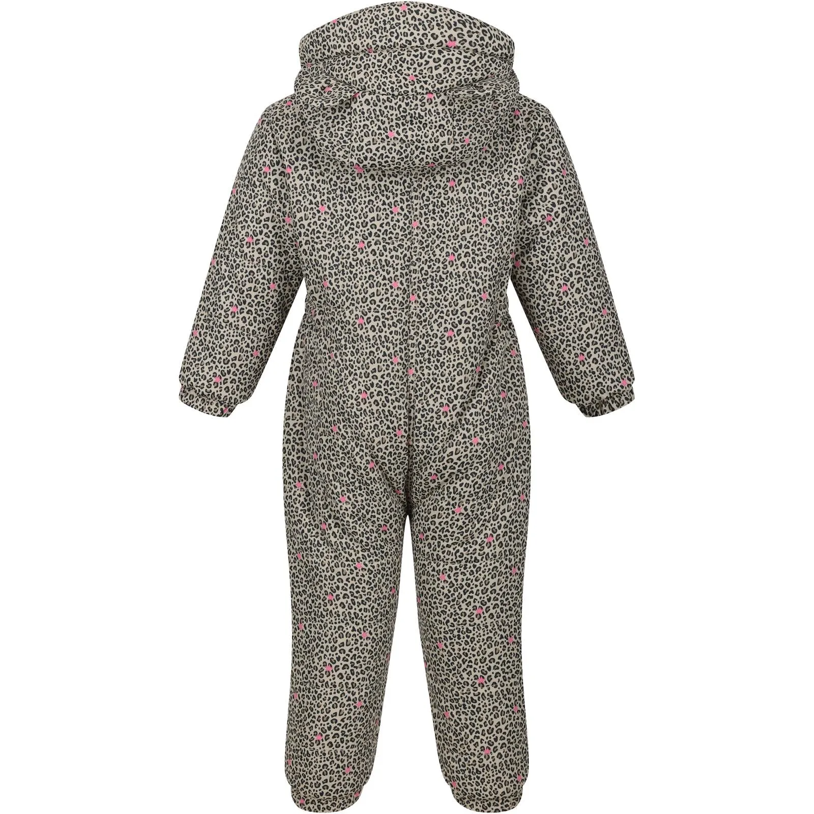 Regatta Kids Penrose Fullzip Insulated Fleece Lined Hood Puddle Suit