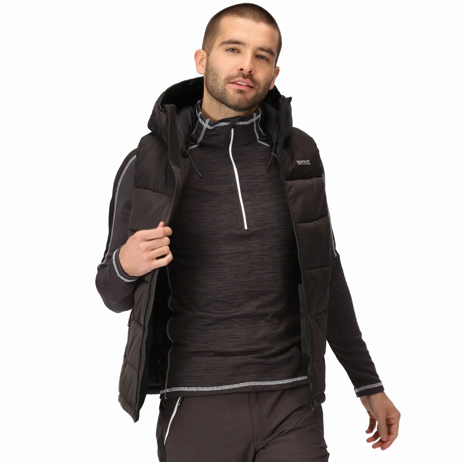 Regatta Mens Nevado Heavyweight Hooded Gilet