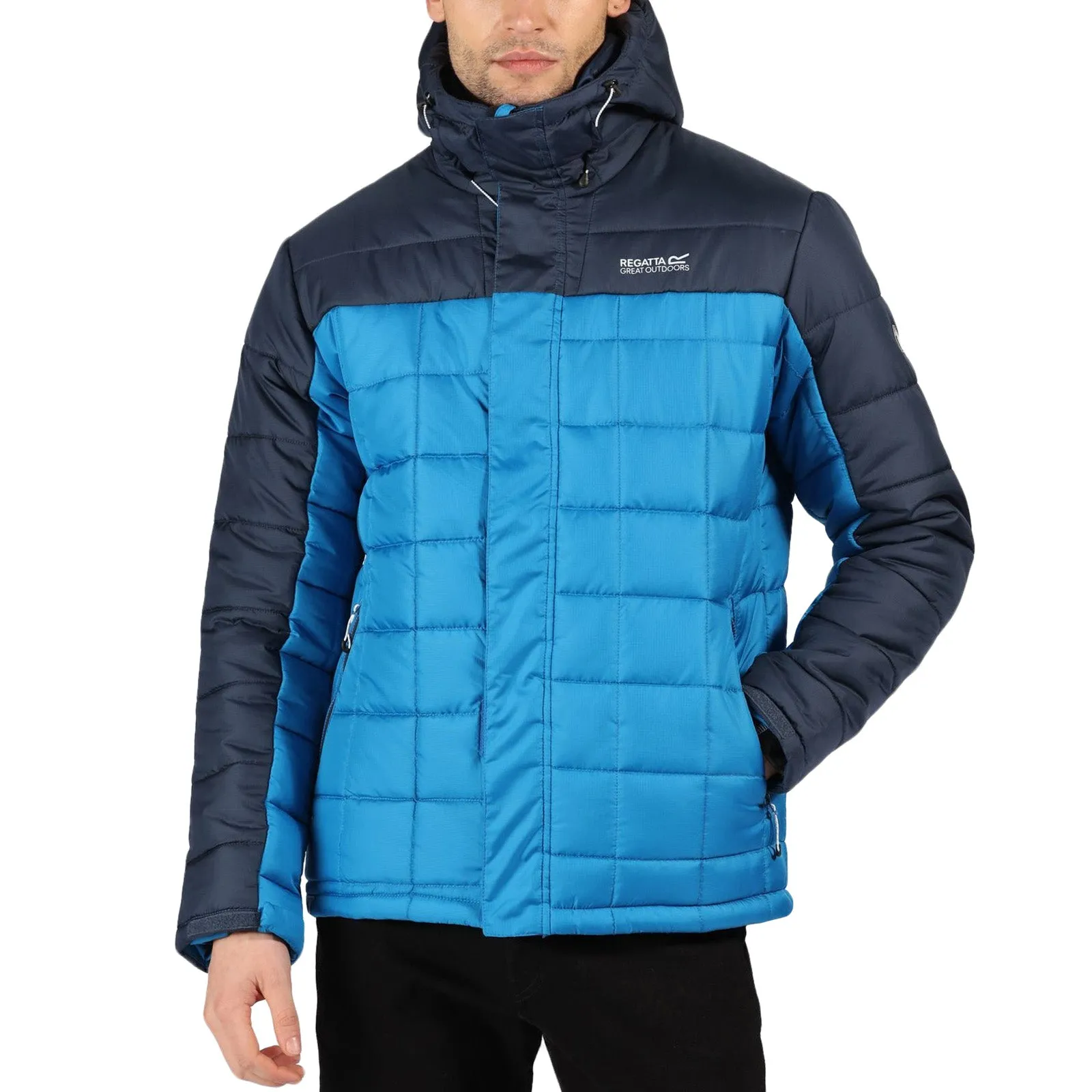 Regatta Mens Nevado IV Quilted Walking Jacket - Blue