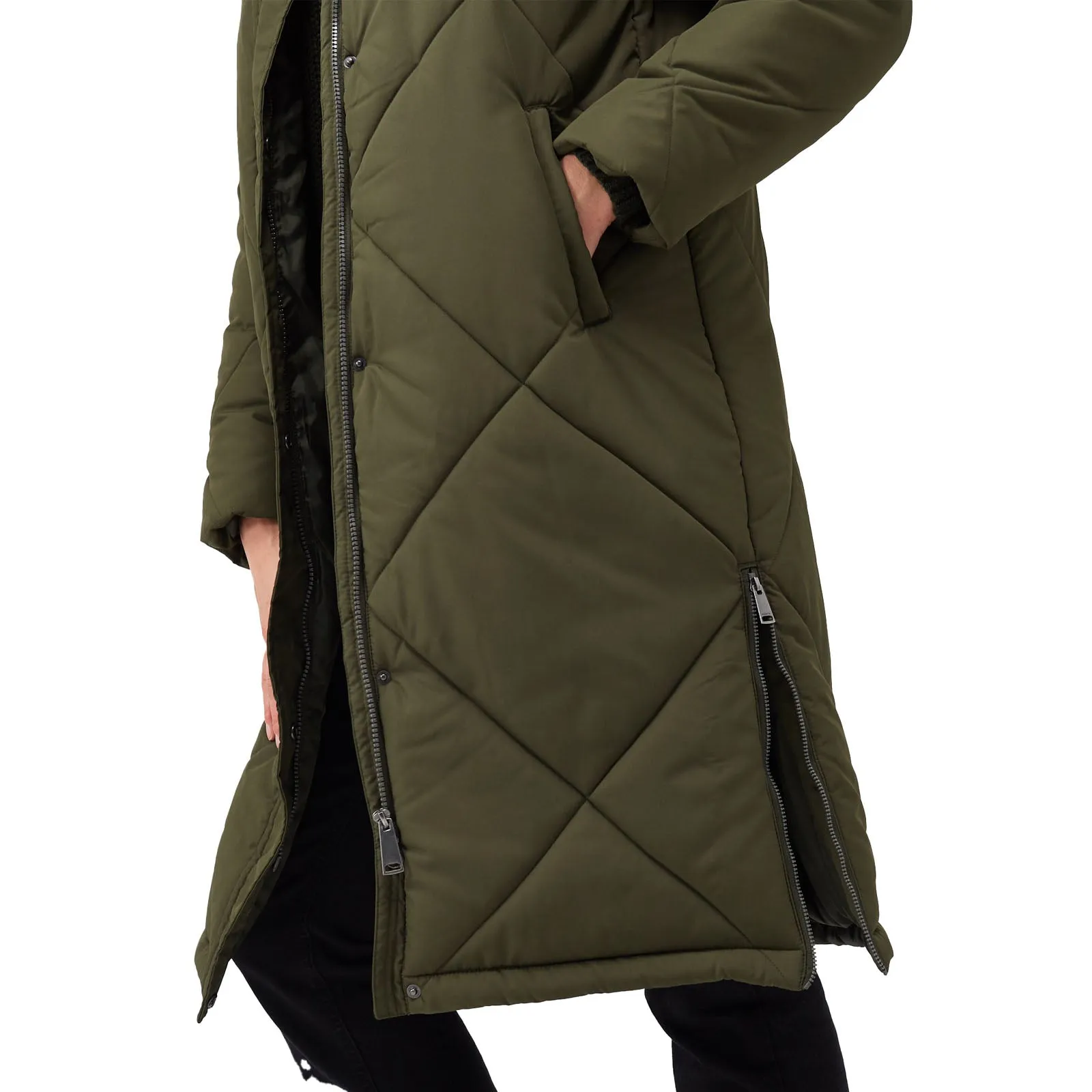 Regatta Womens Cambrie Quilted Long Jacket