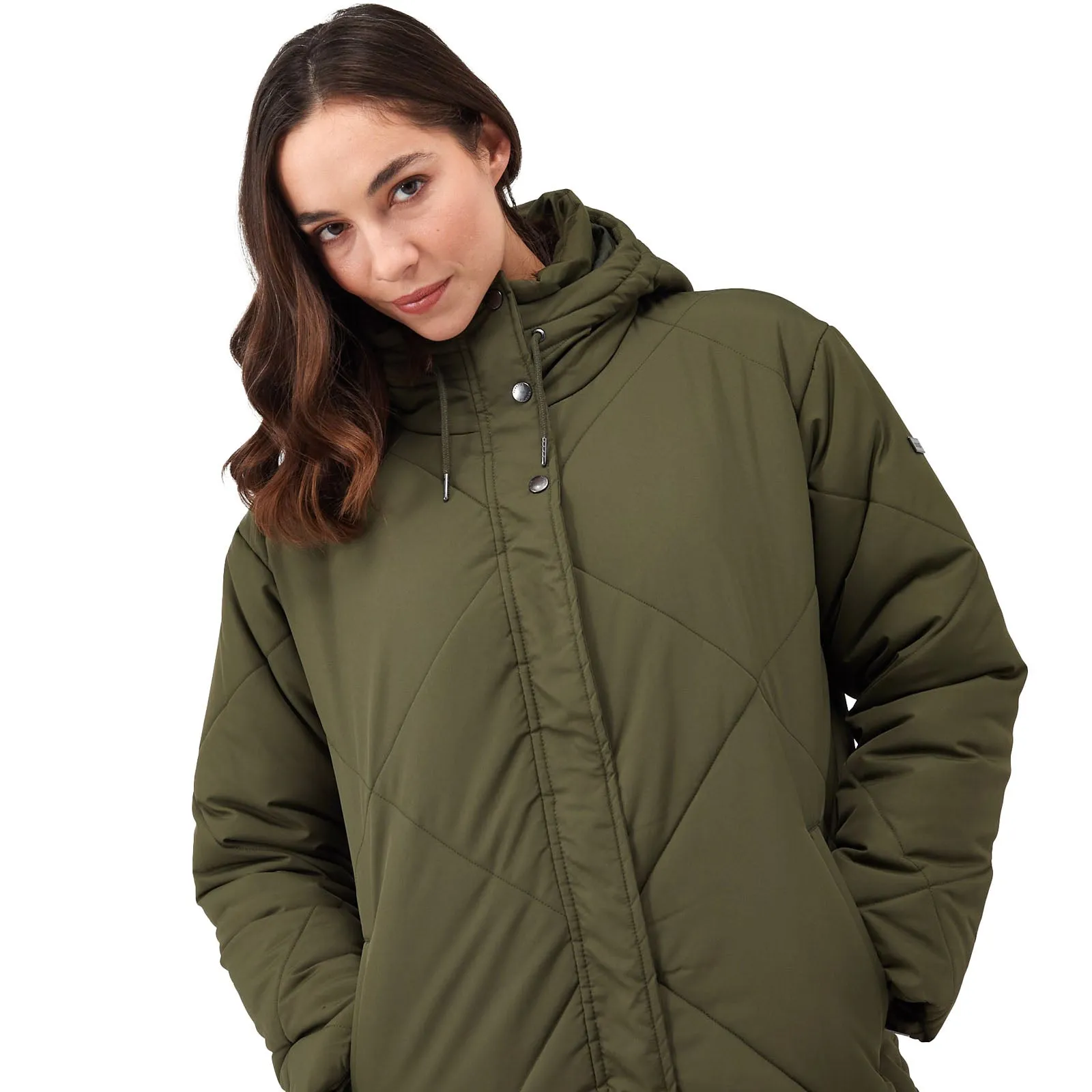 Regatta Womens Cambrie Quilted Long Jacket