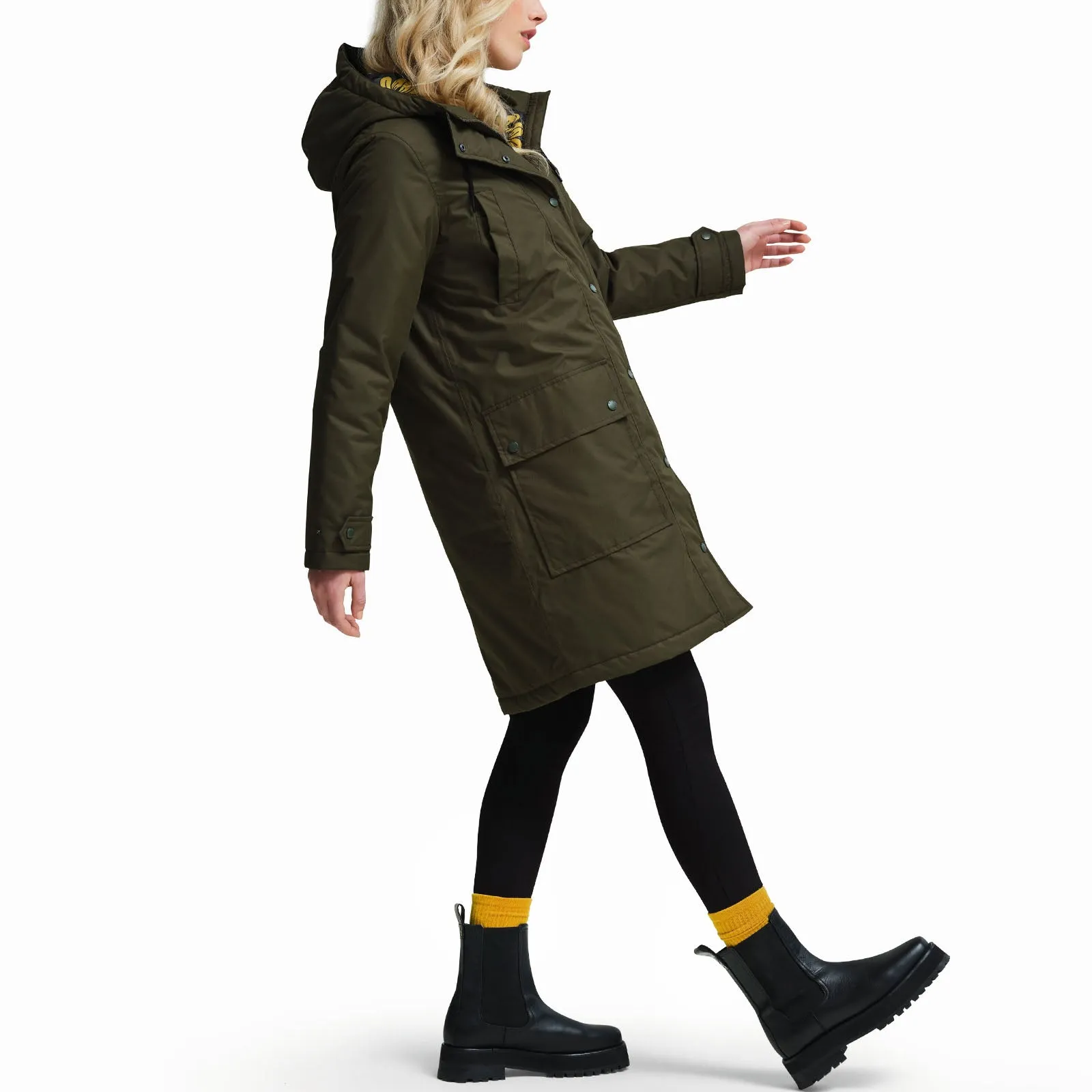 Regatta Womens Orla Kiely Waterproof Longline Parka Jacket