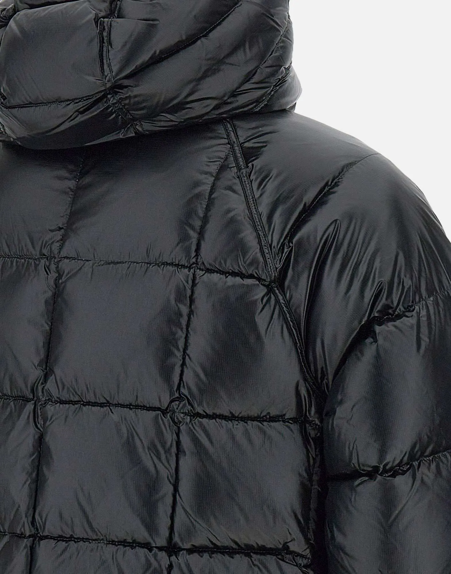 Seymour Black Down Jacket for Men