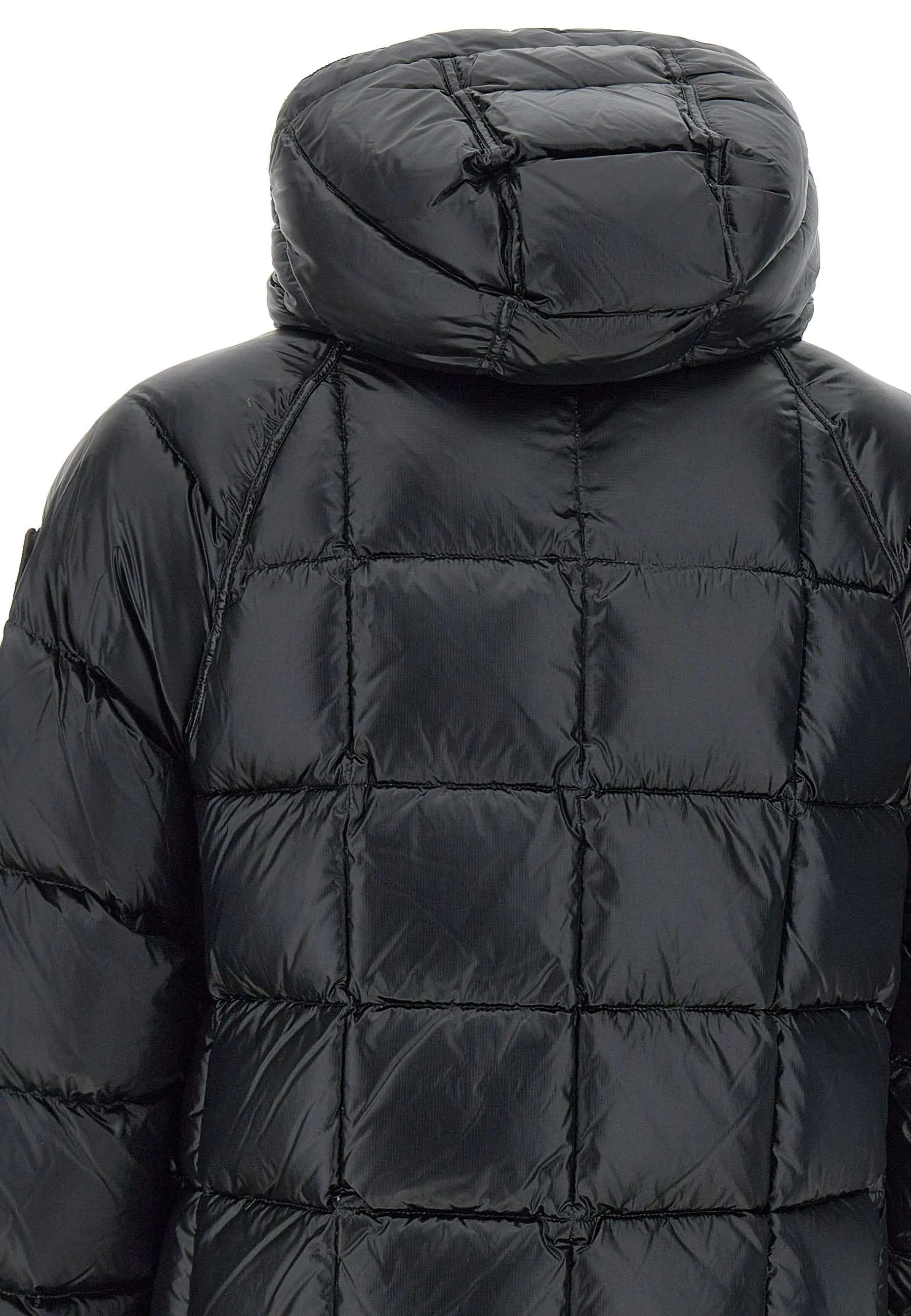 Seymour Black Down Jacket for Men