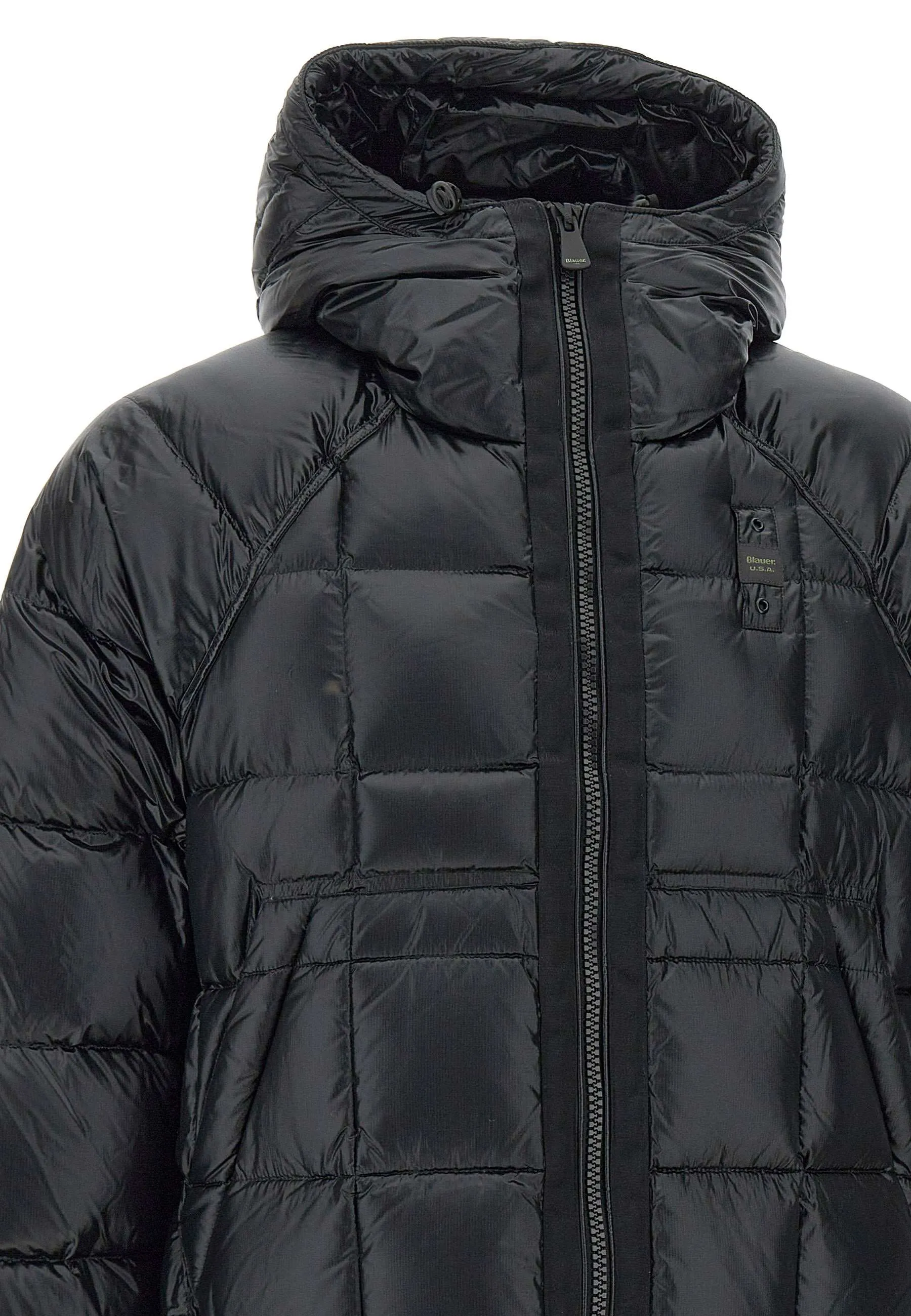 Seymour Black Down Jacket for Men