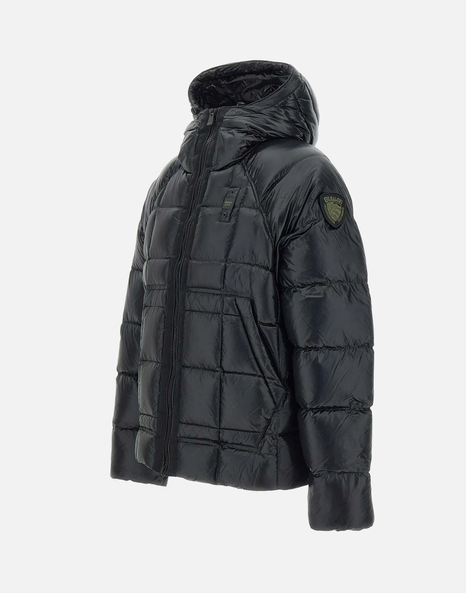 Seymour Black Down Jacket for Men