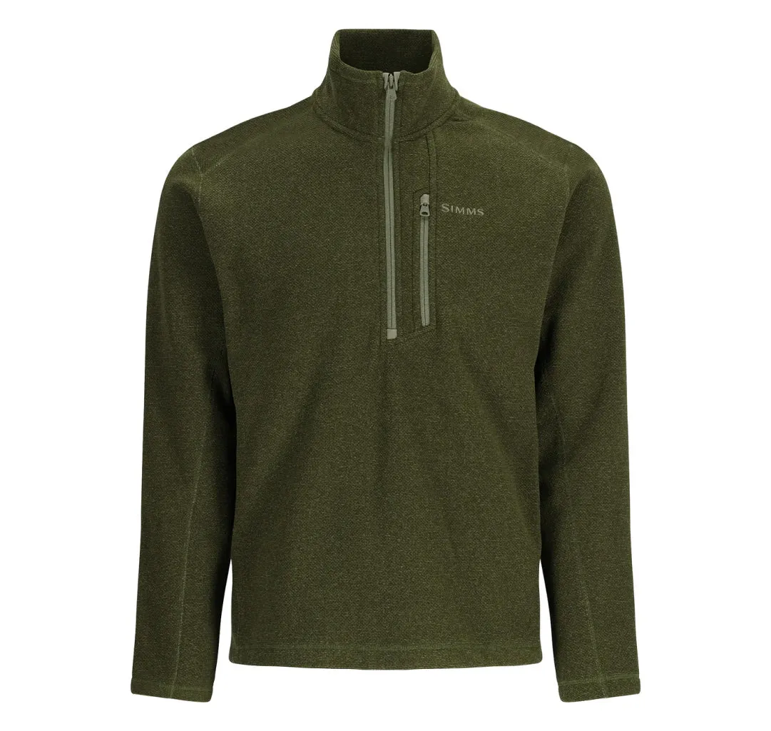 Simms Men's Rivershed Half-Zip Fleece